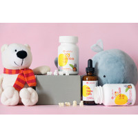 Lion Kids + Vitamin D, 90 tablete masticabile